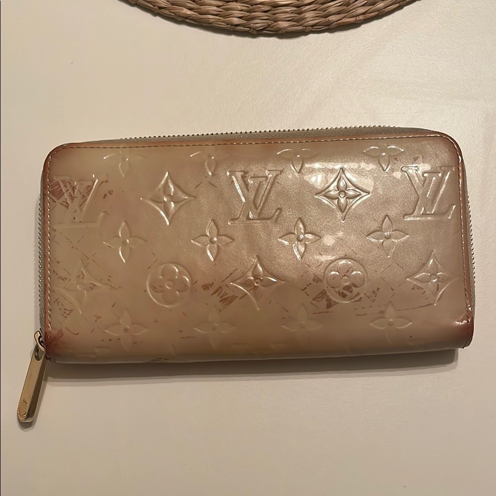 Louis‎ Vuitton Tan Wallet with Signature Monogram